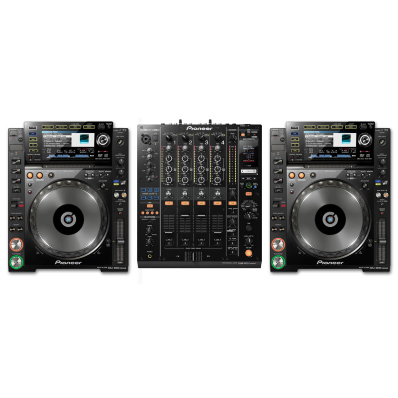 Pack 2 CDJ2000 NXS2 + 1 DJM900 NXS